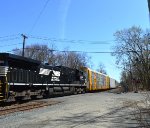 NS 4485 on the Grade at Prospect Avenue